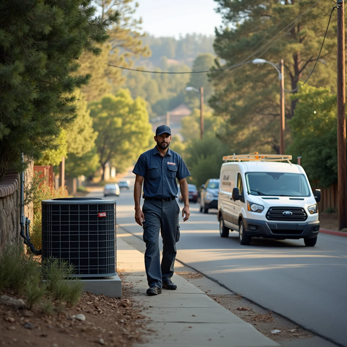 Homes and streets in Alta Sierra served by The HVAC Auburn CA