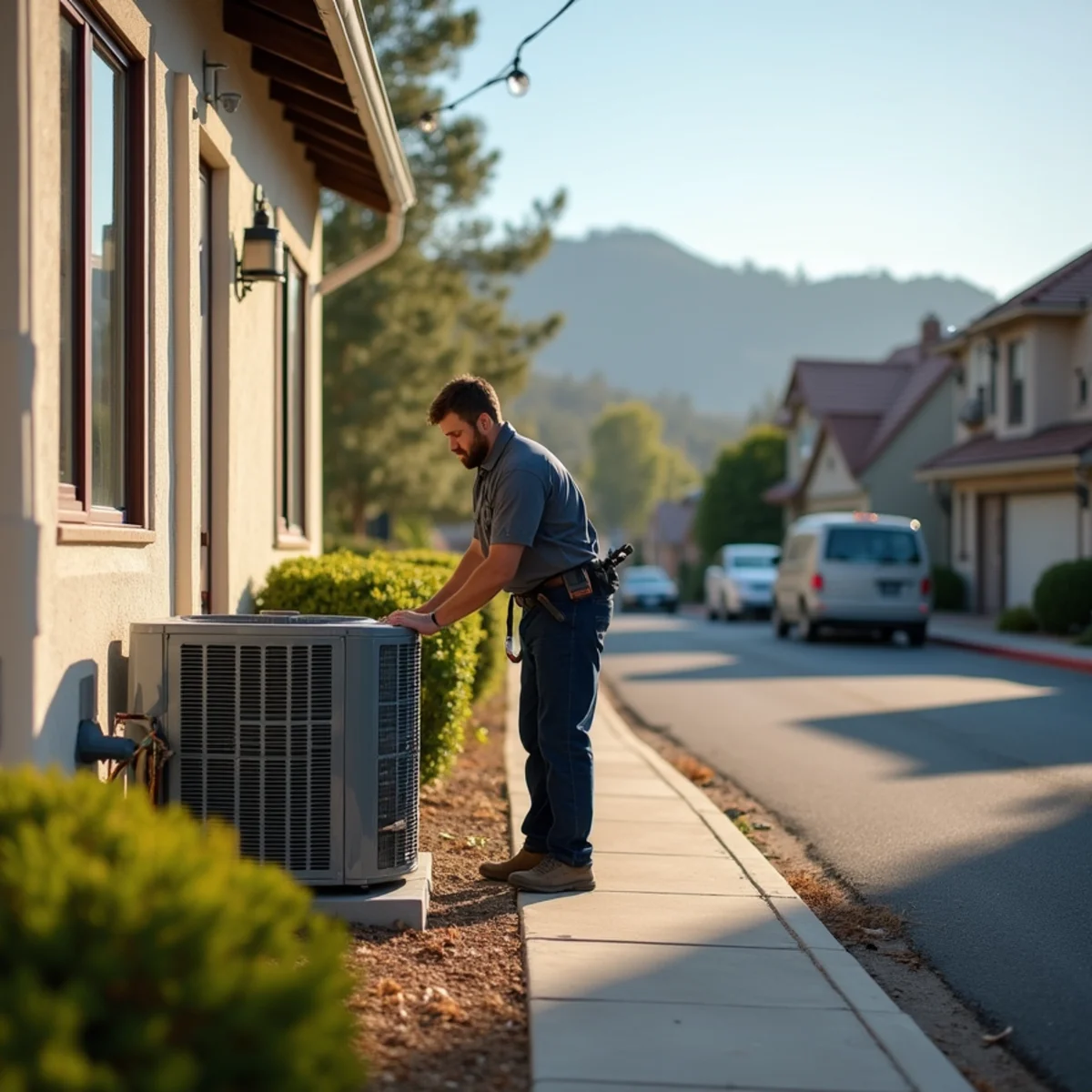Homes and streets in Auburn Valley / Auburn Folsom Rd Corridor served by The HVAC Auburn CA