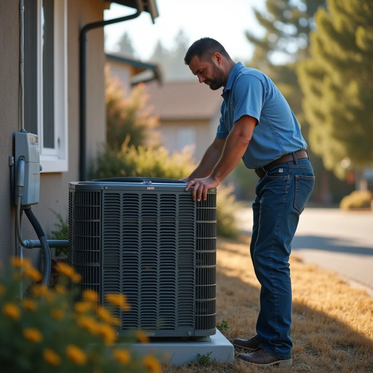 Homes and streets in Bowman served by The HVAC Auburn CA