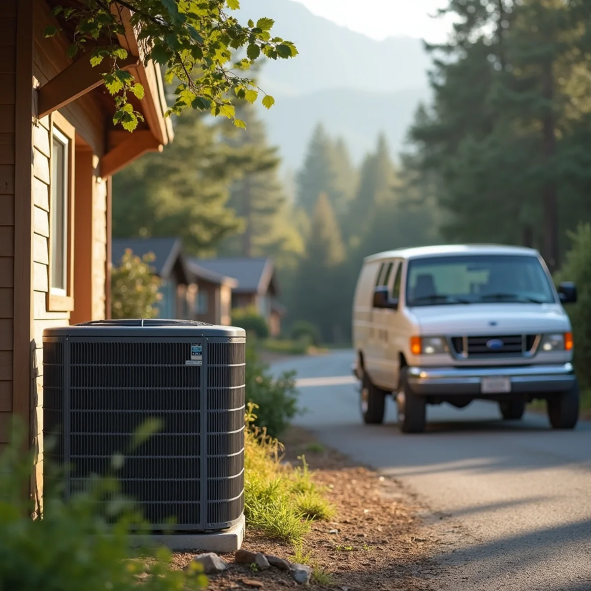 Homes and streets in Christian Valley served by The HVAC Auburn CA