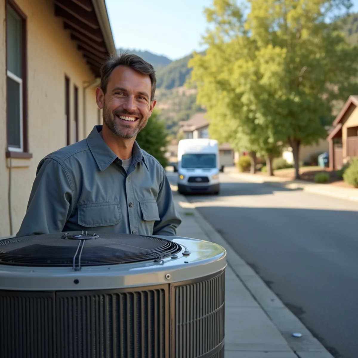 Homes and streets in Diamond Springs served by The HVAC Auburn CA