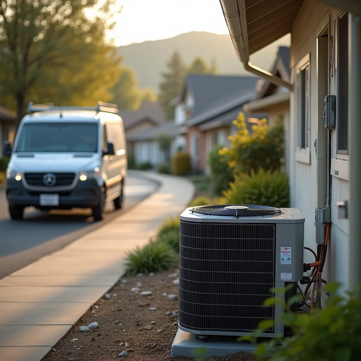 Homes and streets in Foresthill served by The HVAC Auburn CA
