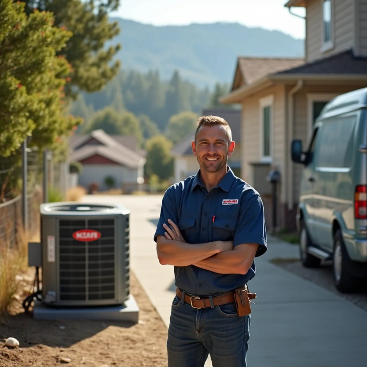 Homes and streets in Loomis served by The HVAC Auburn CA