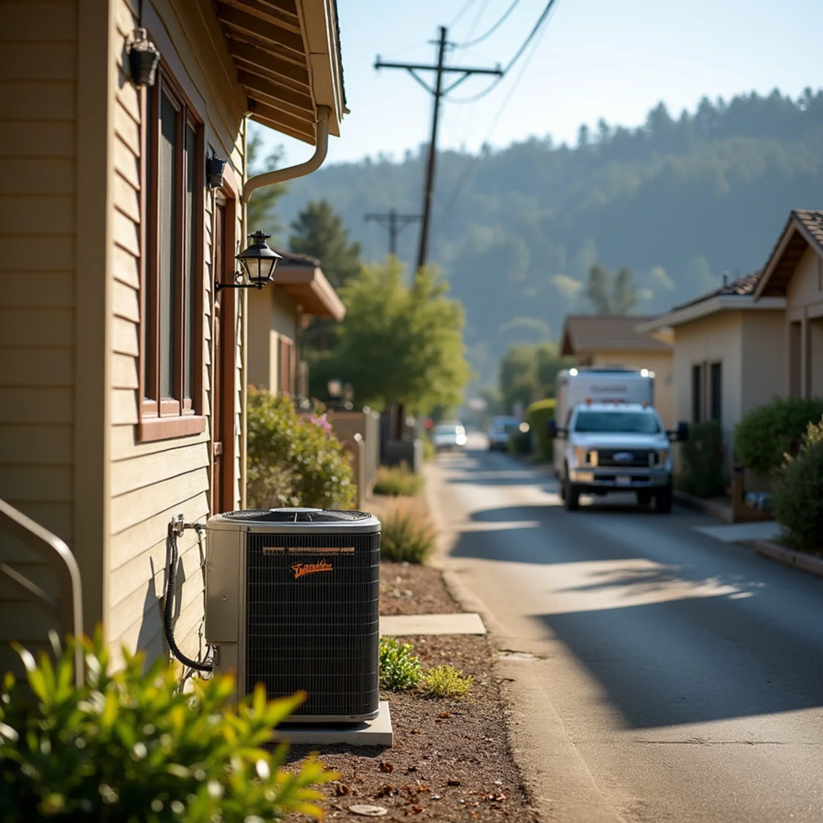 Homes and streets in Ophir served by The HVAC Auburn CA
