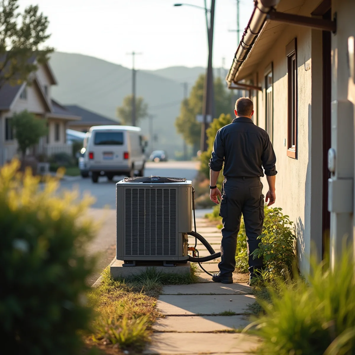 Homes and streets in Penryn served by The HVAC Auburn CA