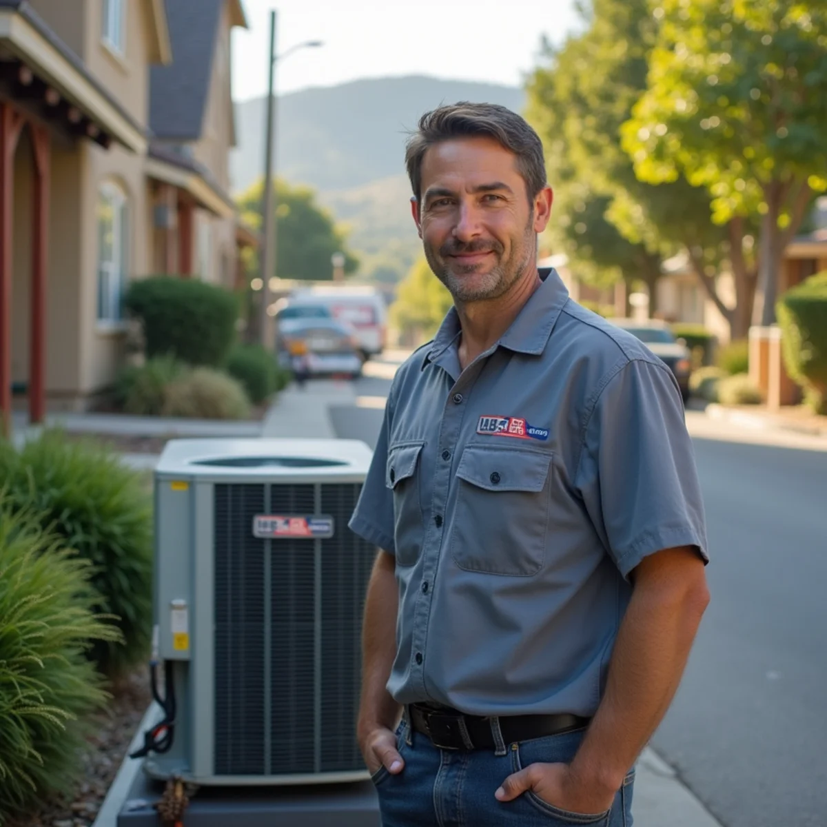 Homes and streets in South Auburn served by The HVAC Auburn CA