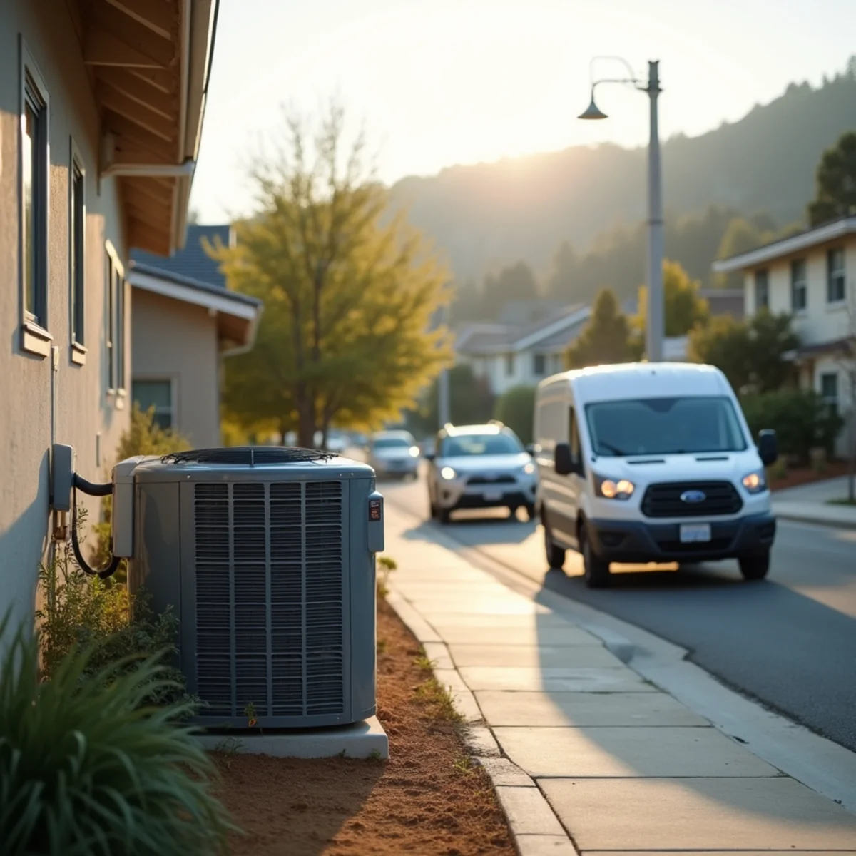 Homes and streets in Vintage Oaks served by The HVAC Auburn CA