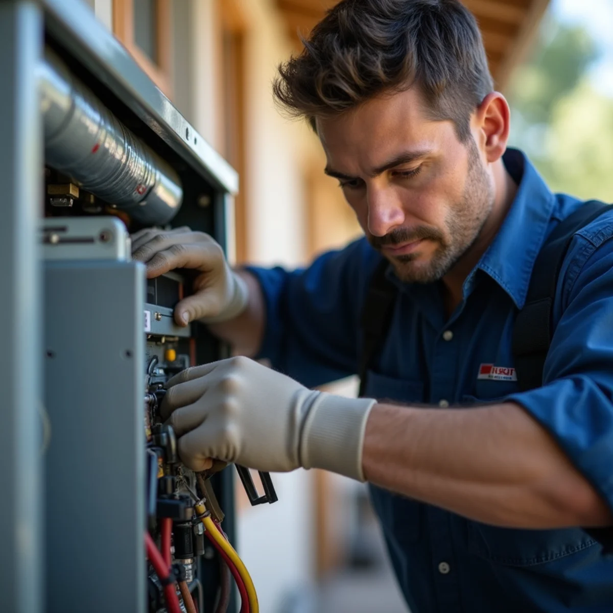 24/7 Emergency HVAC Repair in Auburn, CA — a licensed local technician at work